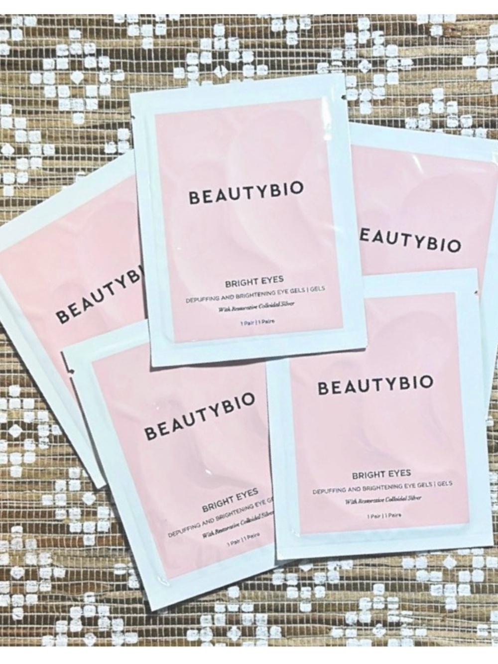 BEAUTYBIO $17 • bundle 5 pairs • Bright Eyes Eye Gel Pads - brand new